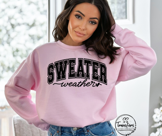 Sweater Weather (Multiple Colors) DTF Transfer