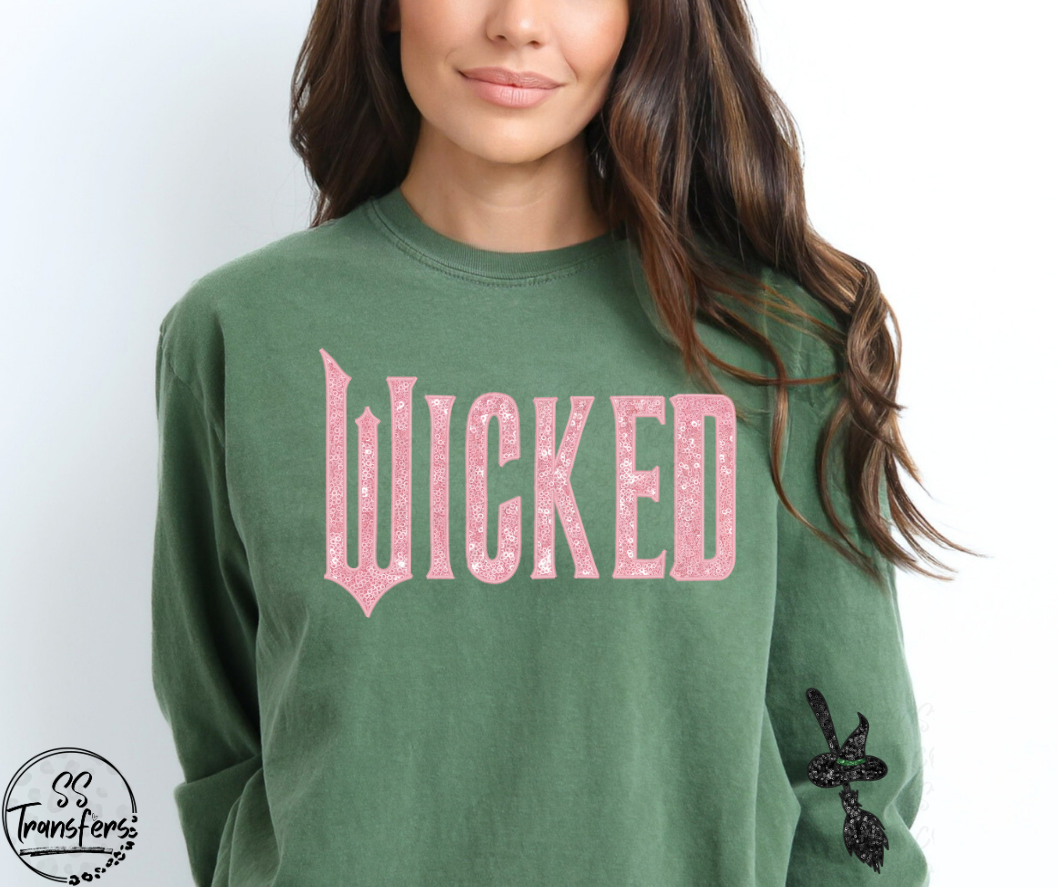 Wicked (Sleeve Included, Multiple Colors) DTF Transfer