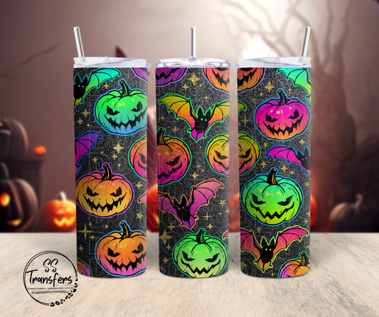 Rainbow Pumpkins Sub Tumbler Transfer