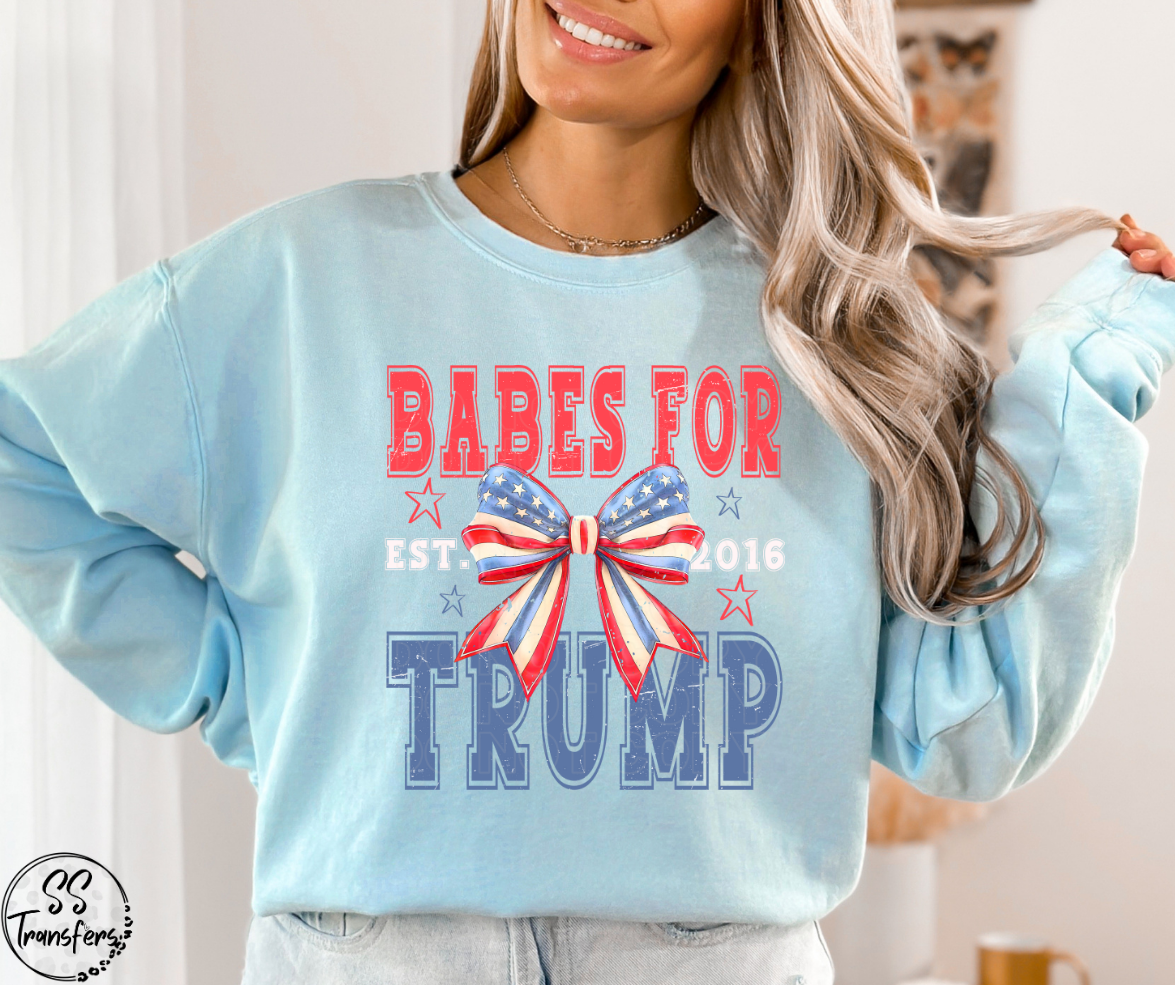 Babes For Trump DTF Transfer