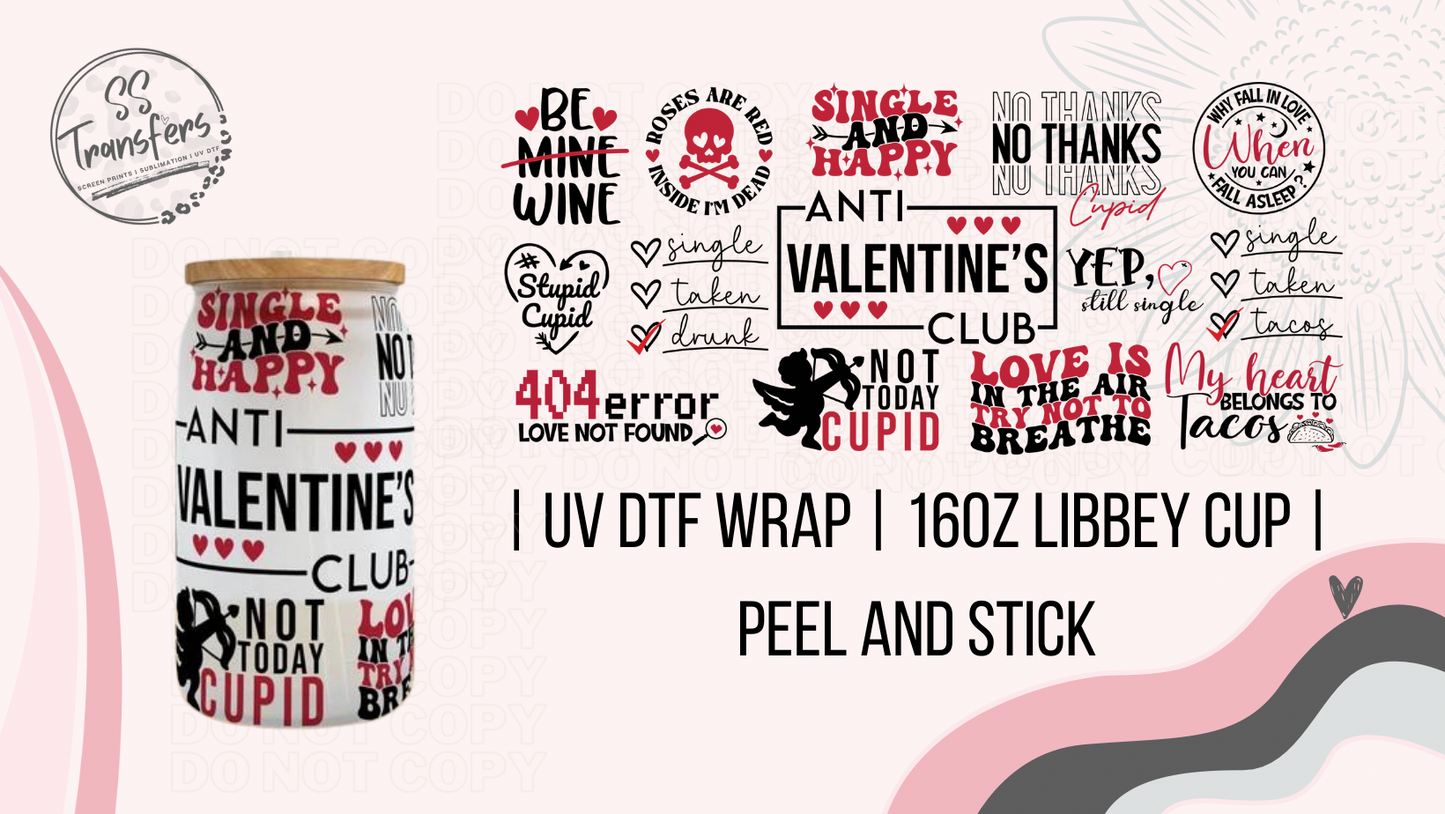 Anti Valentine's Club Libbey UV Wrap