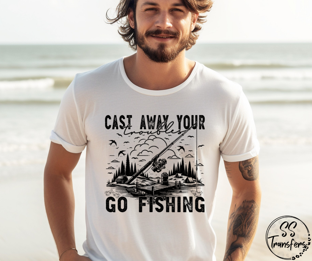 Go Fishing DTF Transfer
