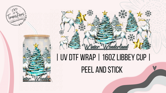 Winter Wonderland Libbey UV Wrap