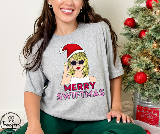 Merry Swiftmas Blondie DTF Transfer