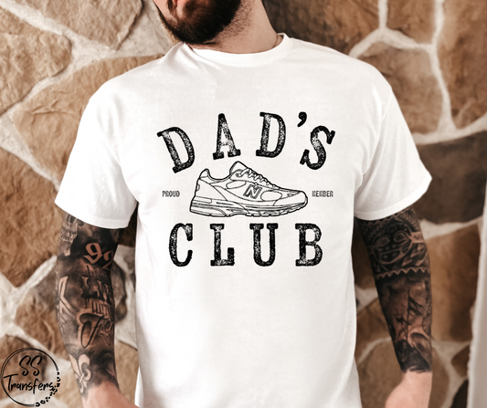 Dad's Club DTF Transfer