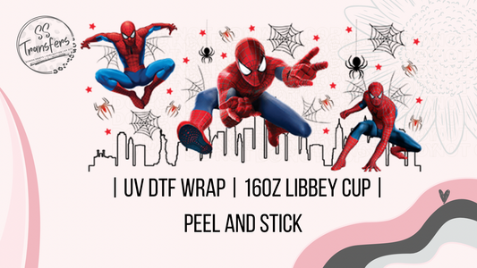 Spider in the City Libbey UV Wrap