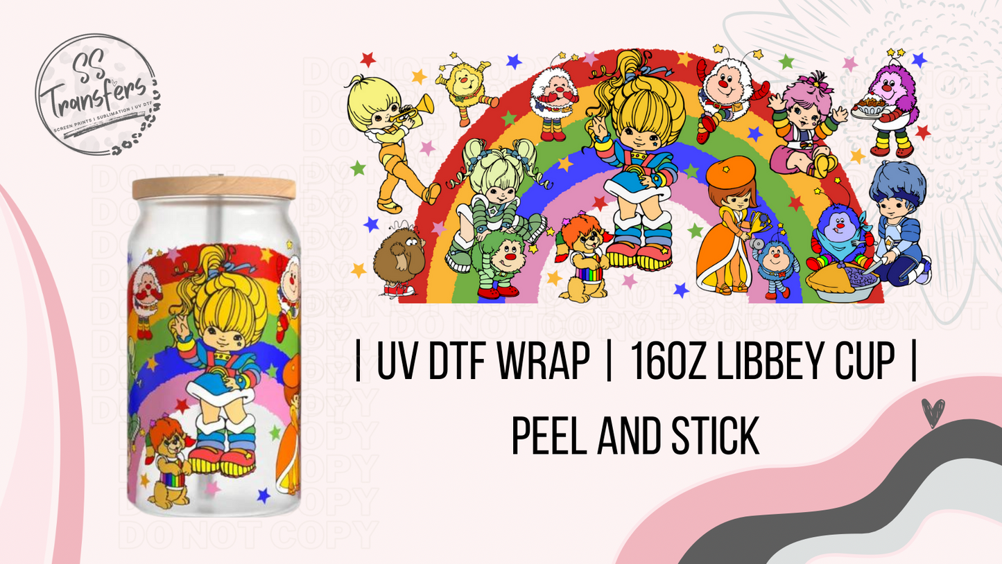 80's Cartoons Libbey UV Wrap