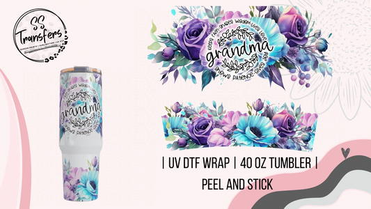 One Day At A Time - 40oz UV DTF Wrap – Eh Okay Transfers