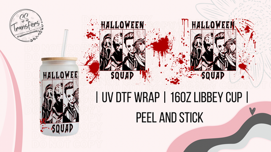 Halloween Squad Libbey UV Wrap