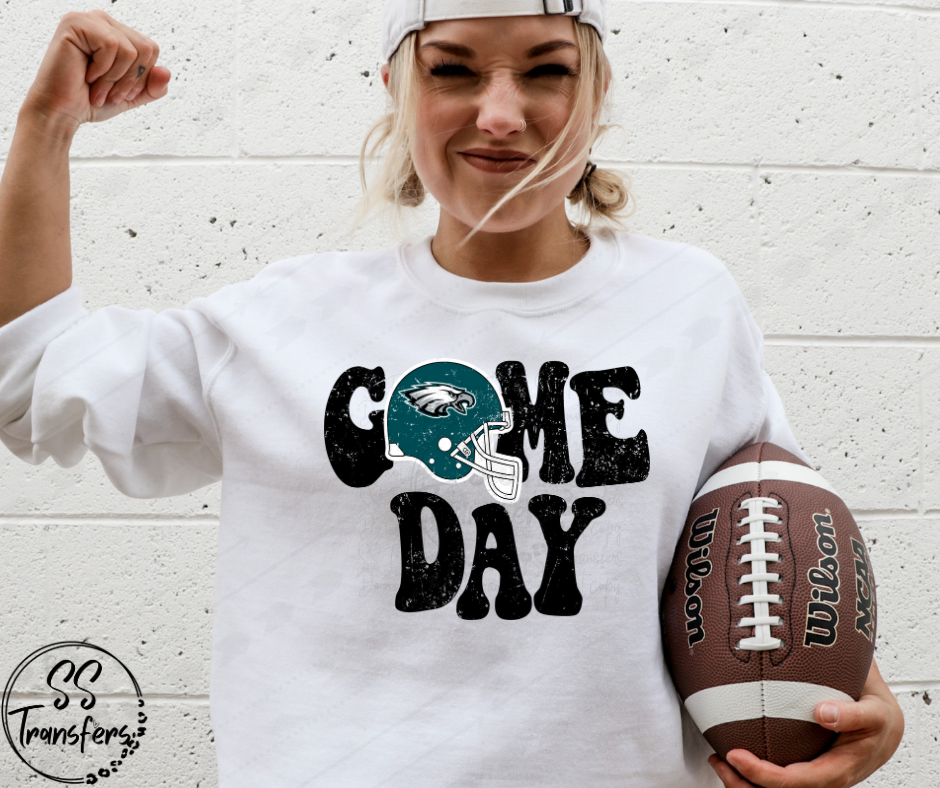 Gameday Eagles (multiple colors) DTF Transfer