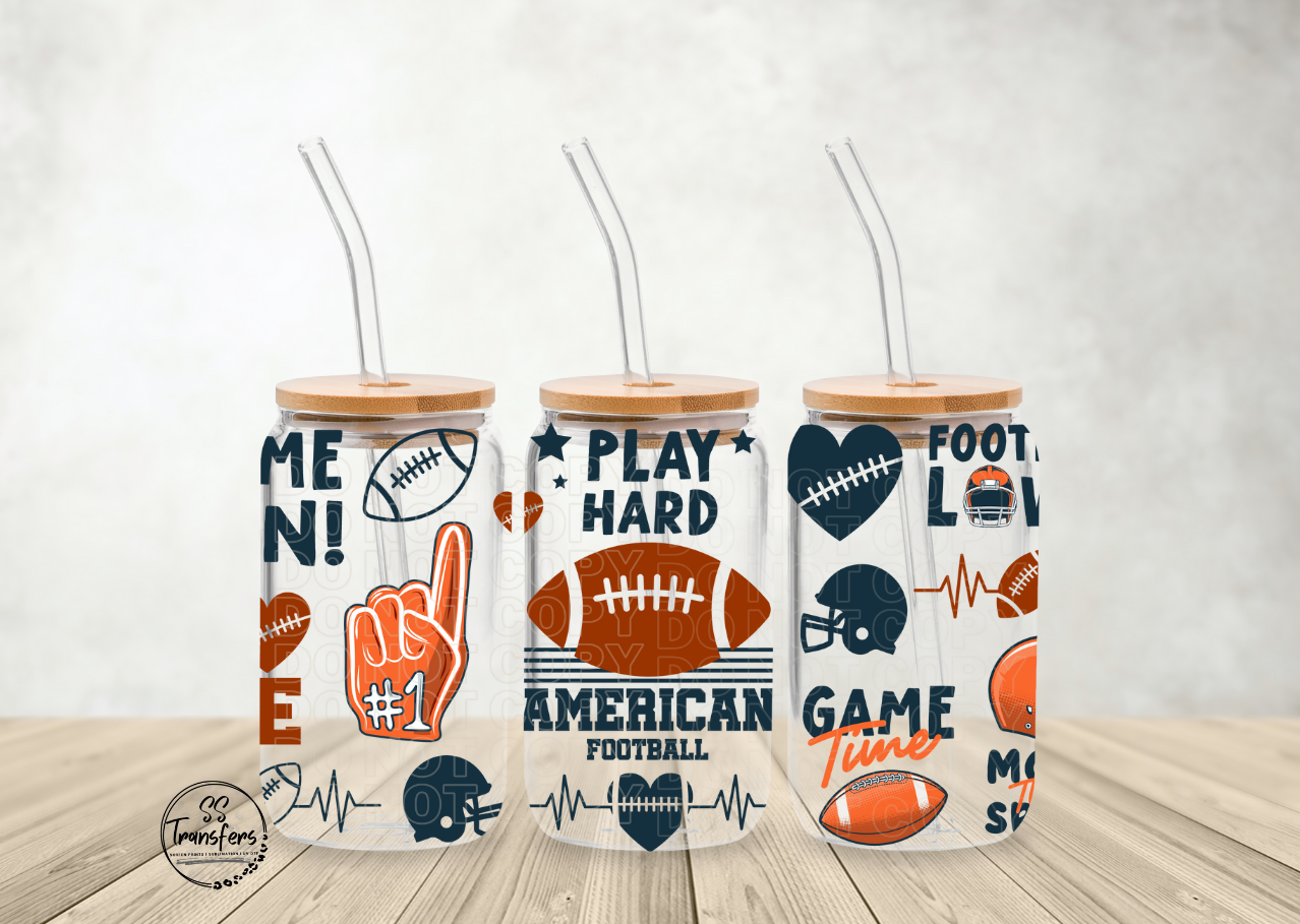 Football Lover Libbey UV Wrap