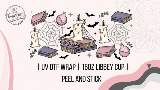 Spell Books Libbey UV Wrap