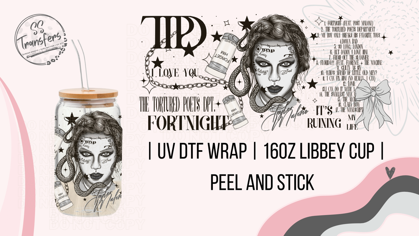 Tortured Poets Department Libbey UV Wrap