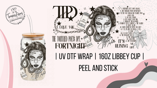 Tortured Poets Department Libbey UV Wrap