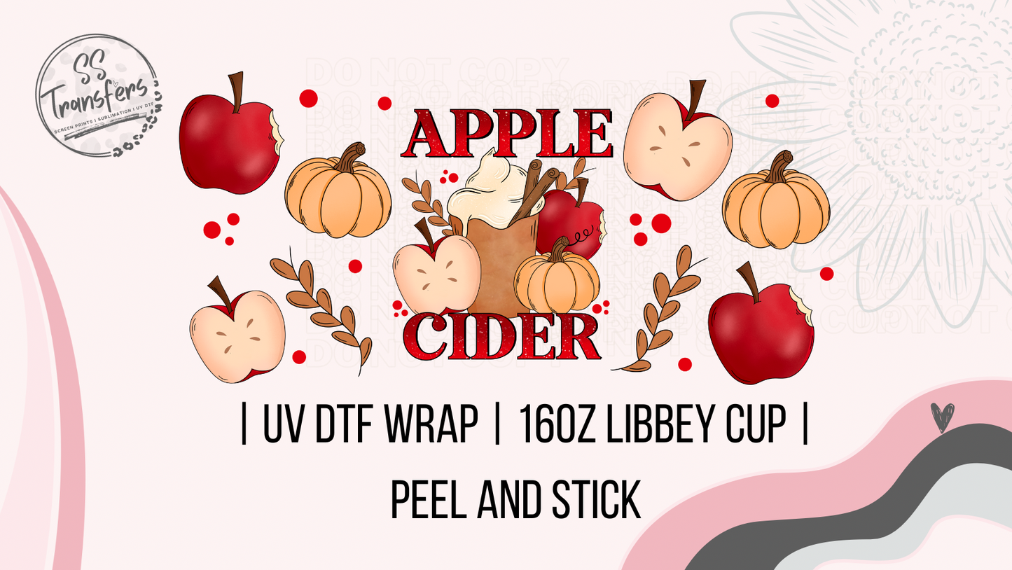 Apple Cider Libbey UV Wrap