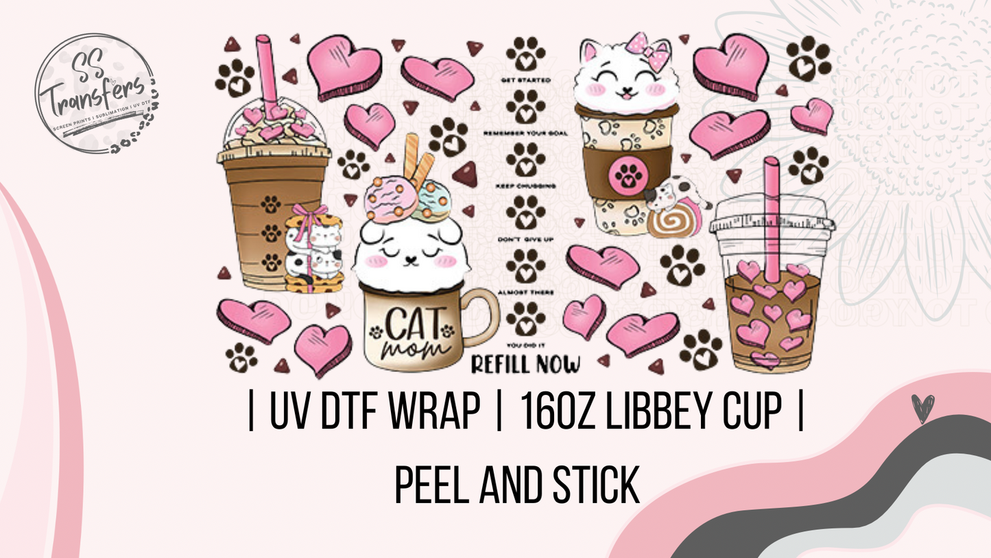 Cat Mom Libbey UV Wrap