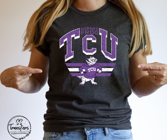 Vintage TCU DTF Transfer