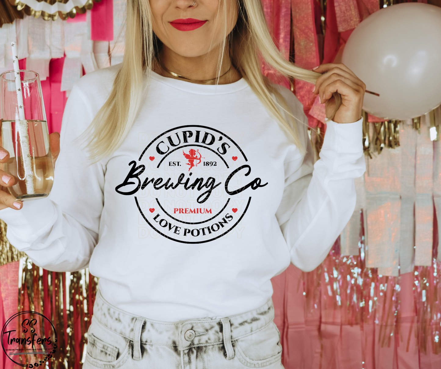Cupid Brewing Co. (Multiple Colors) DTF Transfer