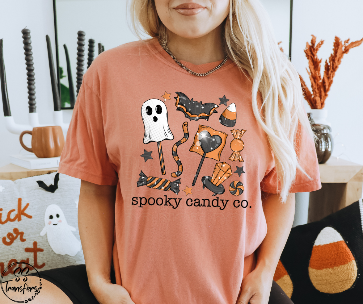 Spooky Candy Co. (Multiple Colors) DTF Transfer