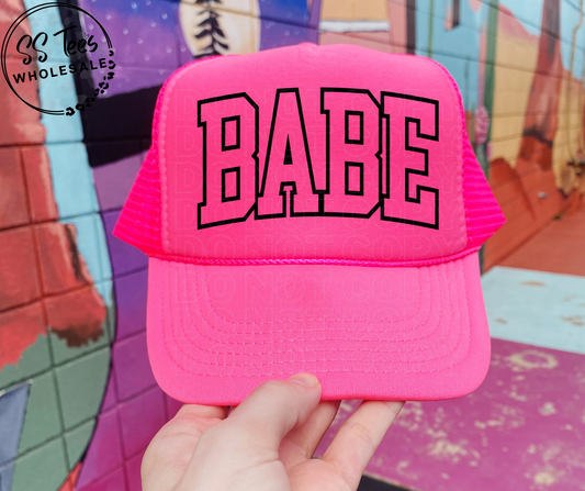 BABE Hat DTF/Sub Transfer