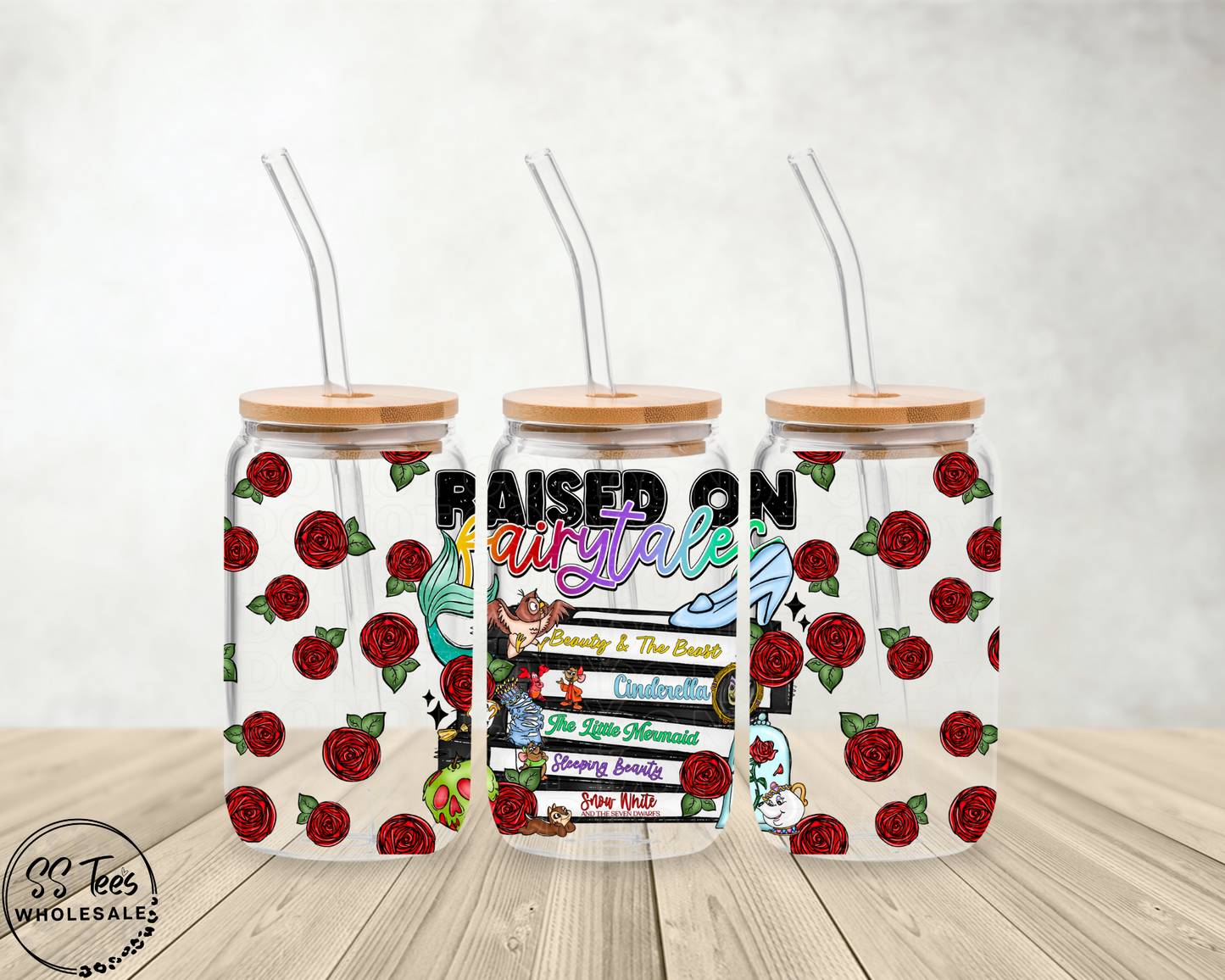 Raised On Fairytales Libbey UV Wrap