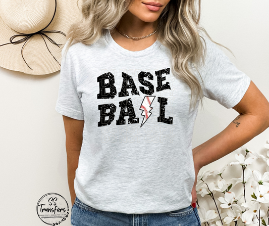 Distressed Baseball DTF Transfer