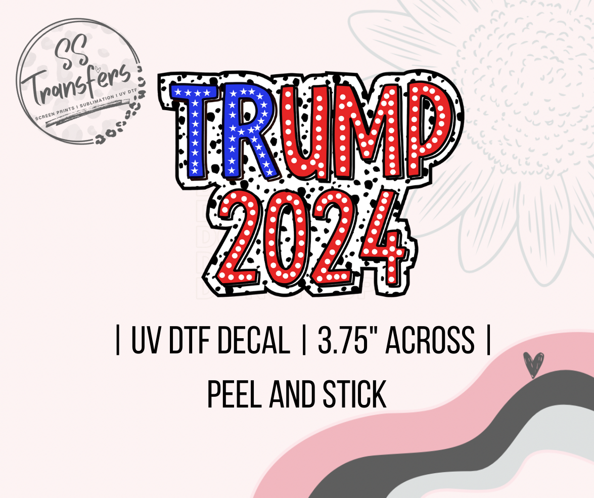 Trump 24' UV Decal