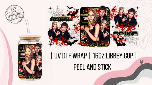 Vampire Slays Libbey UV Wrap