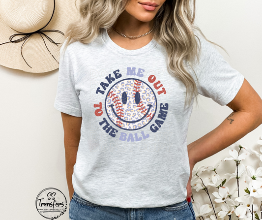 Take Me Out To The Ball Game DTF Transfer