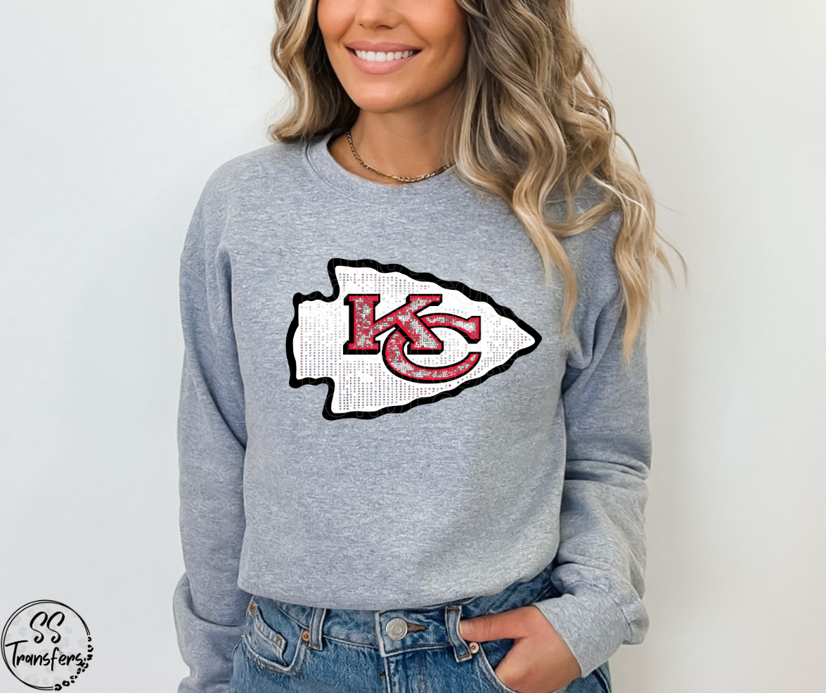 Arrowhead Faux Bling DTF Transfer