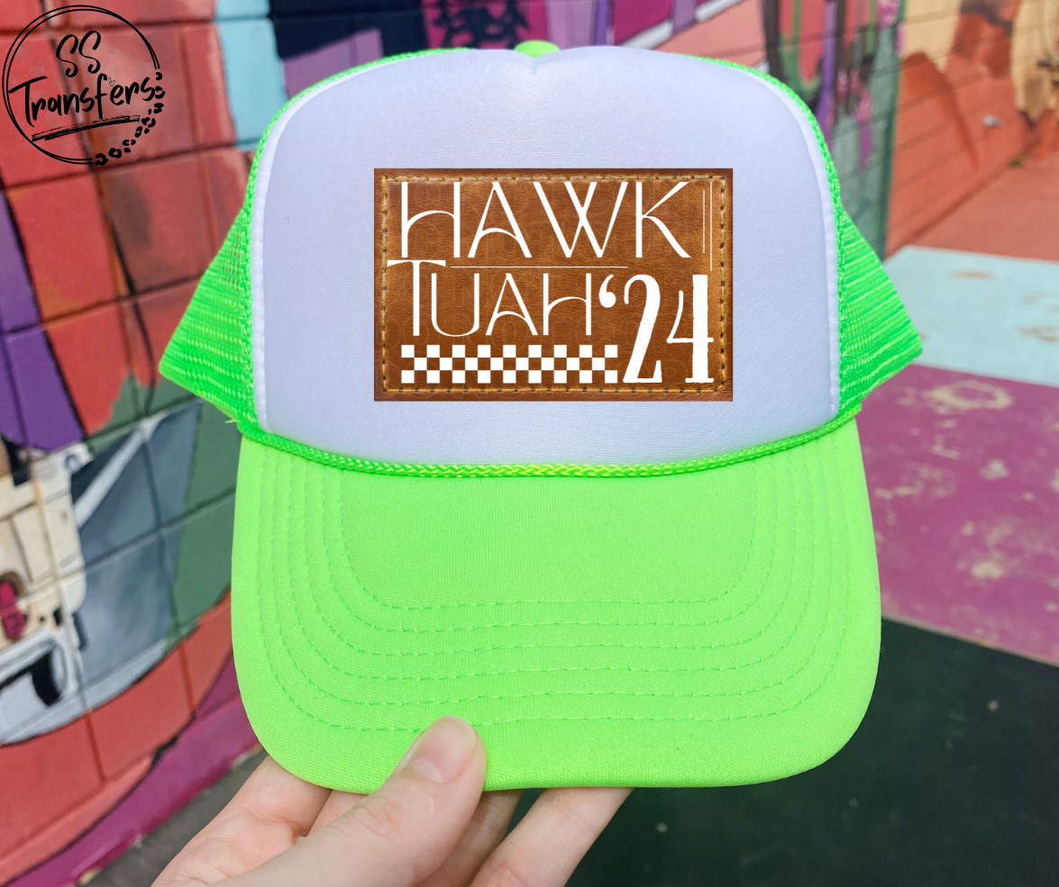 Faux Patch Hawk Tuah' Foam Trucker Hat
