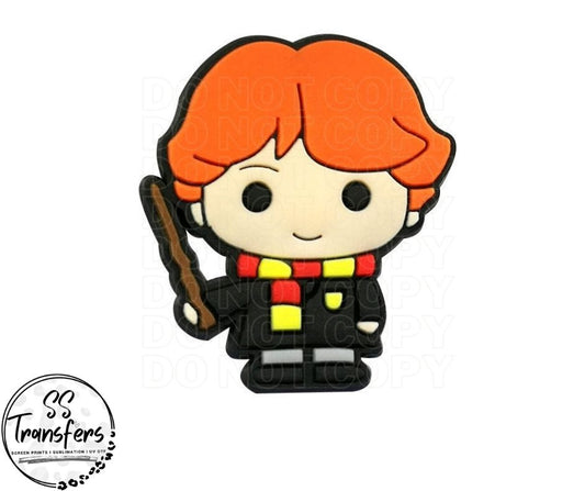 Red Head Wizard Straw Topper