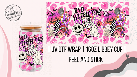 Bad Witch Libbey UV Wrap