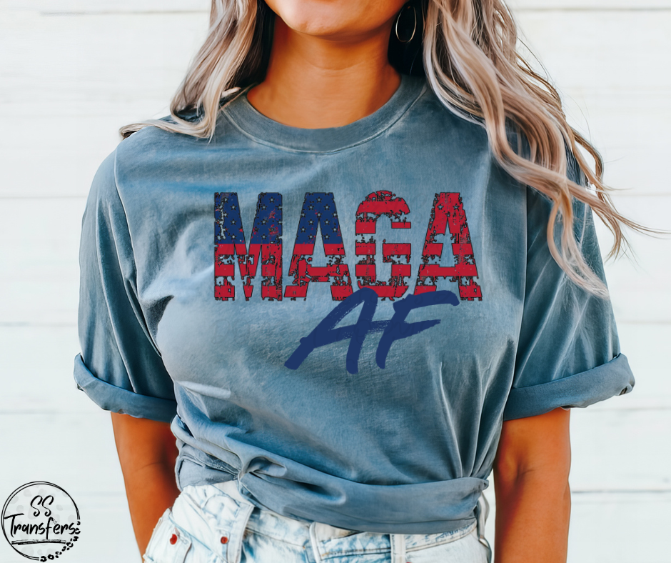 MAGA AF DTF Transfer