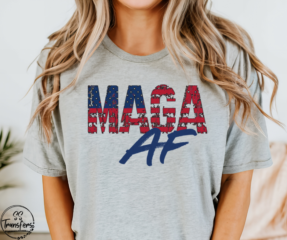 MAGA AF DTF Transfer