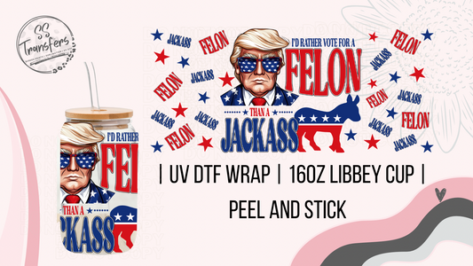 Rather Vote Libbey UV Wrap