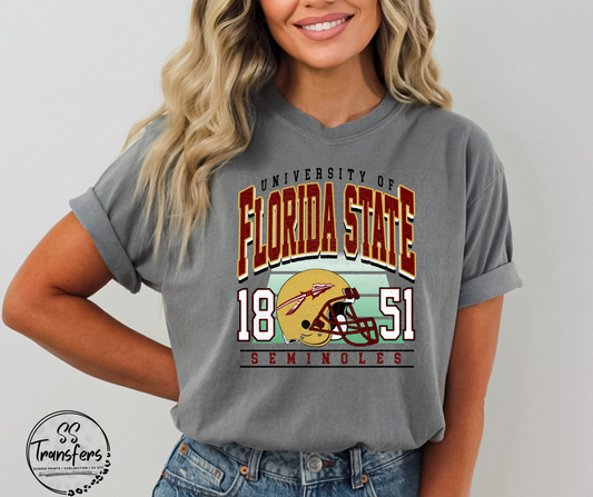 FSU Vintage DTF Transfer