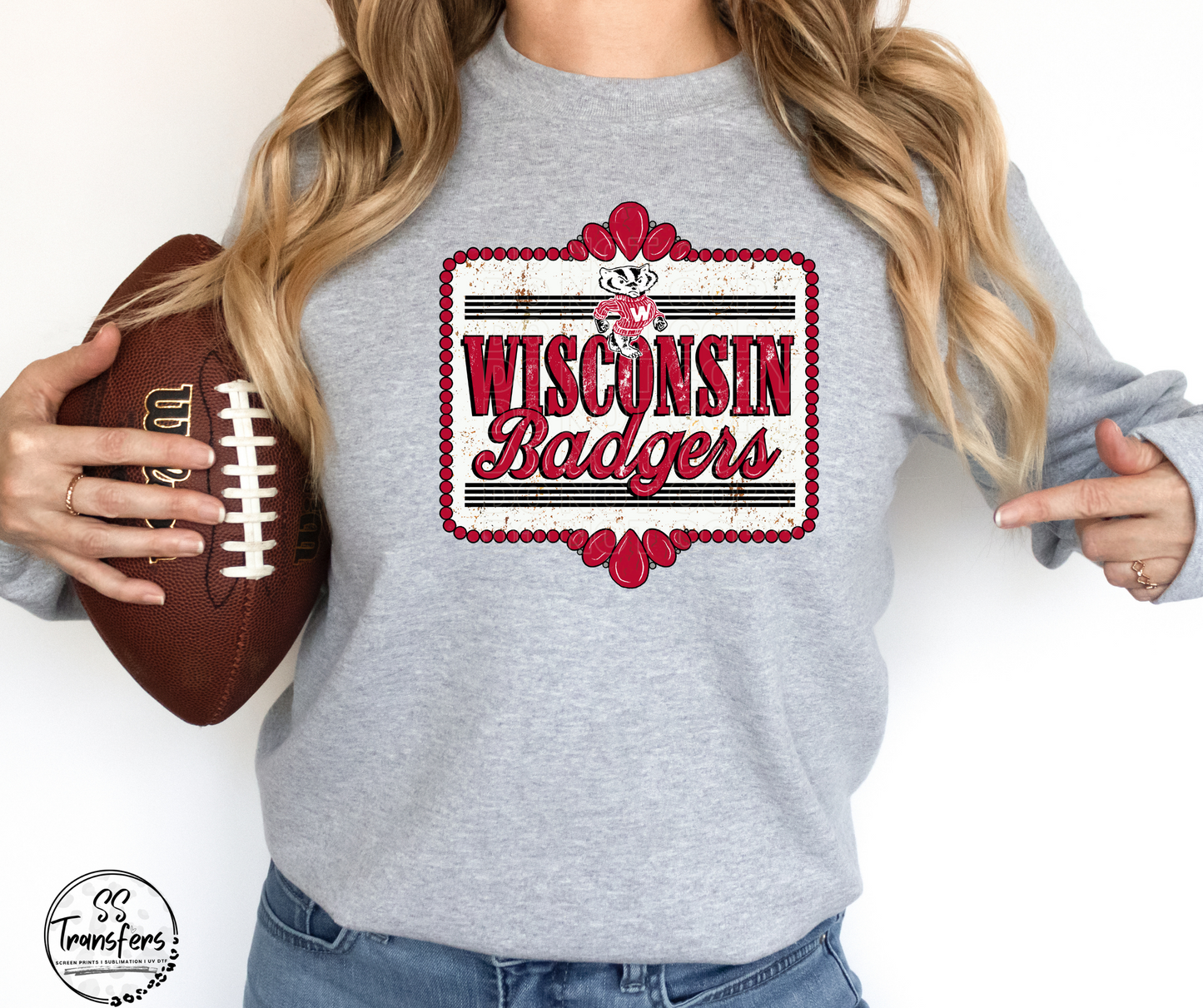 College Teams Western Flare DTF Transfer