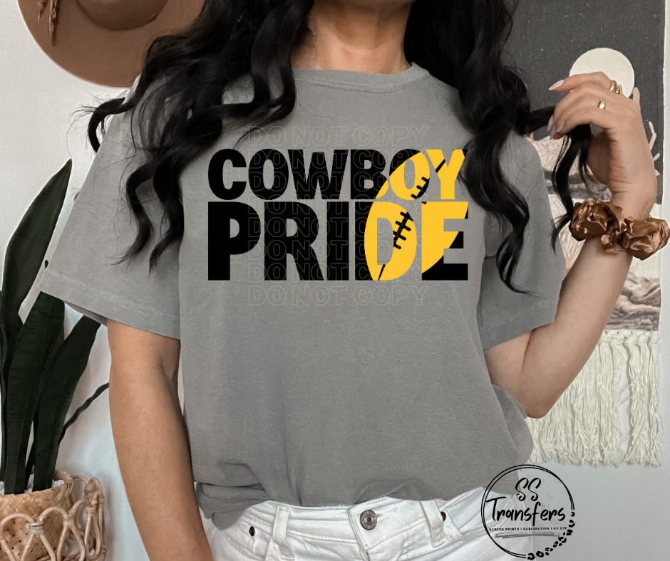 Cowboy Pride DTF Transfer