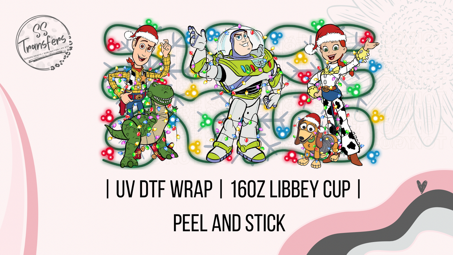 Toys and Christmas Lights Libbey UV Wrap