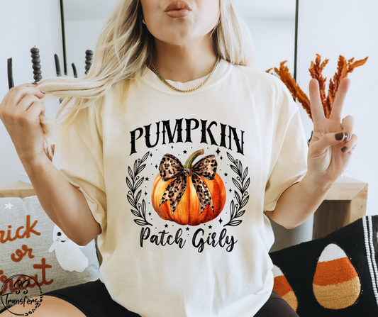 Pumpkin Patch Girly DTF Transfer