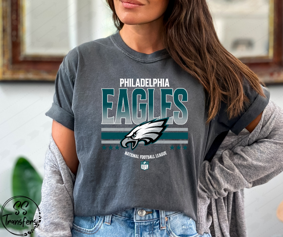 Eagles Star and Stripes (multiple choices) DTF Transfer