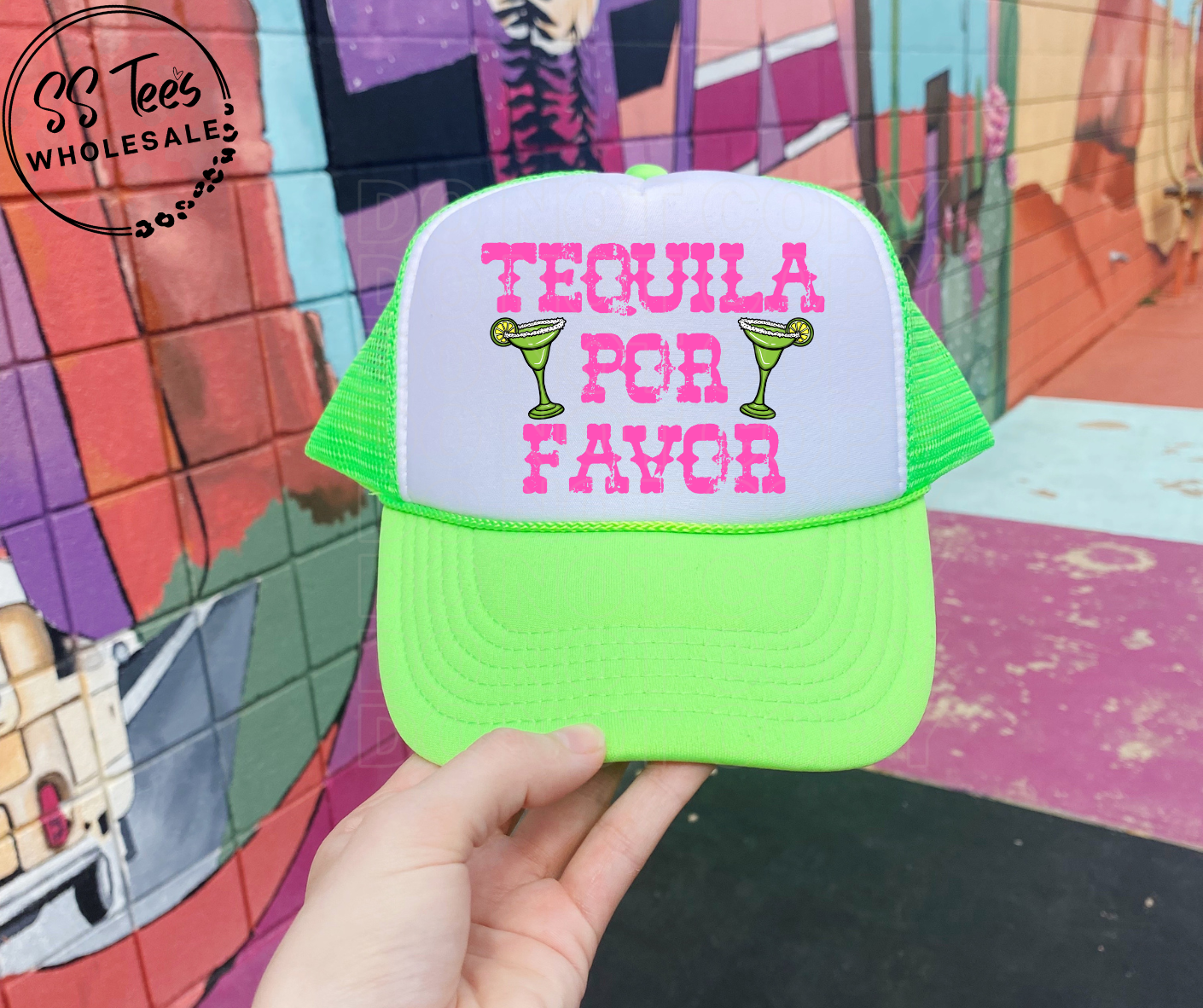 Tequila Por Favor Hat DTF/Sub Transfer