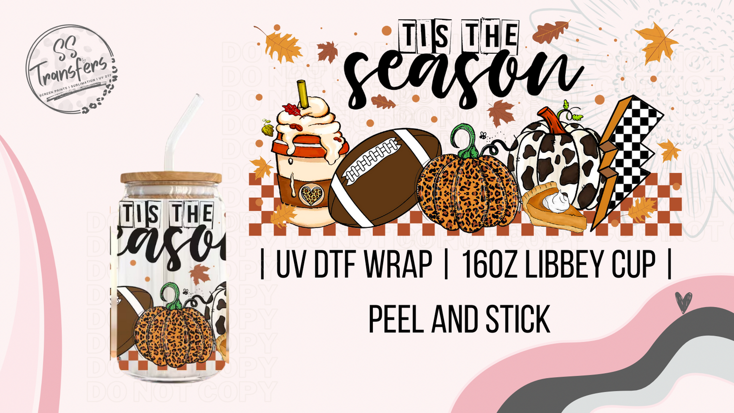 Fall and Football Season Libbey UV Wrap