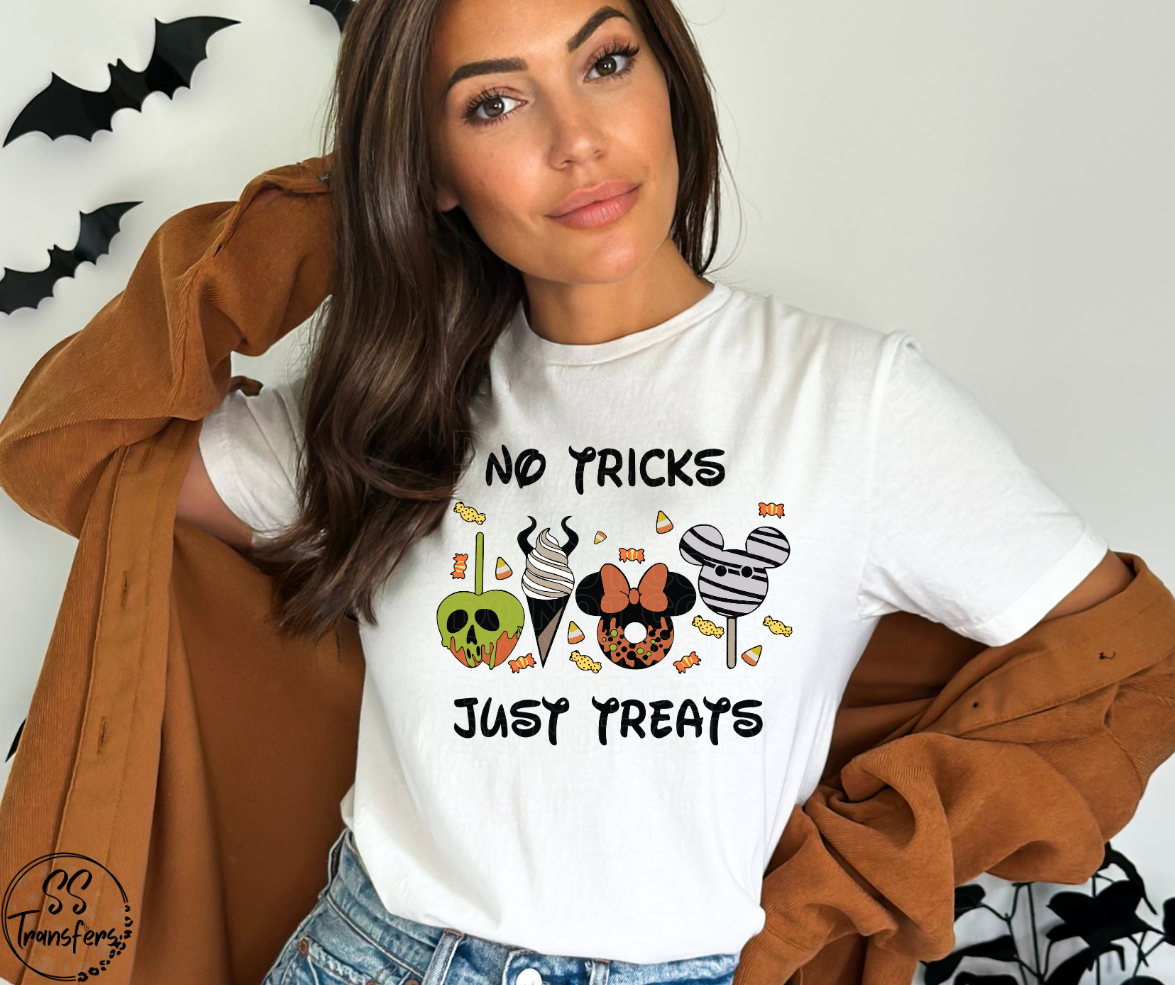 No Tricks Just Treats DTF Transfer