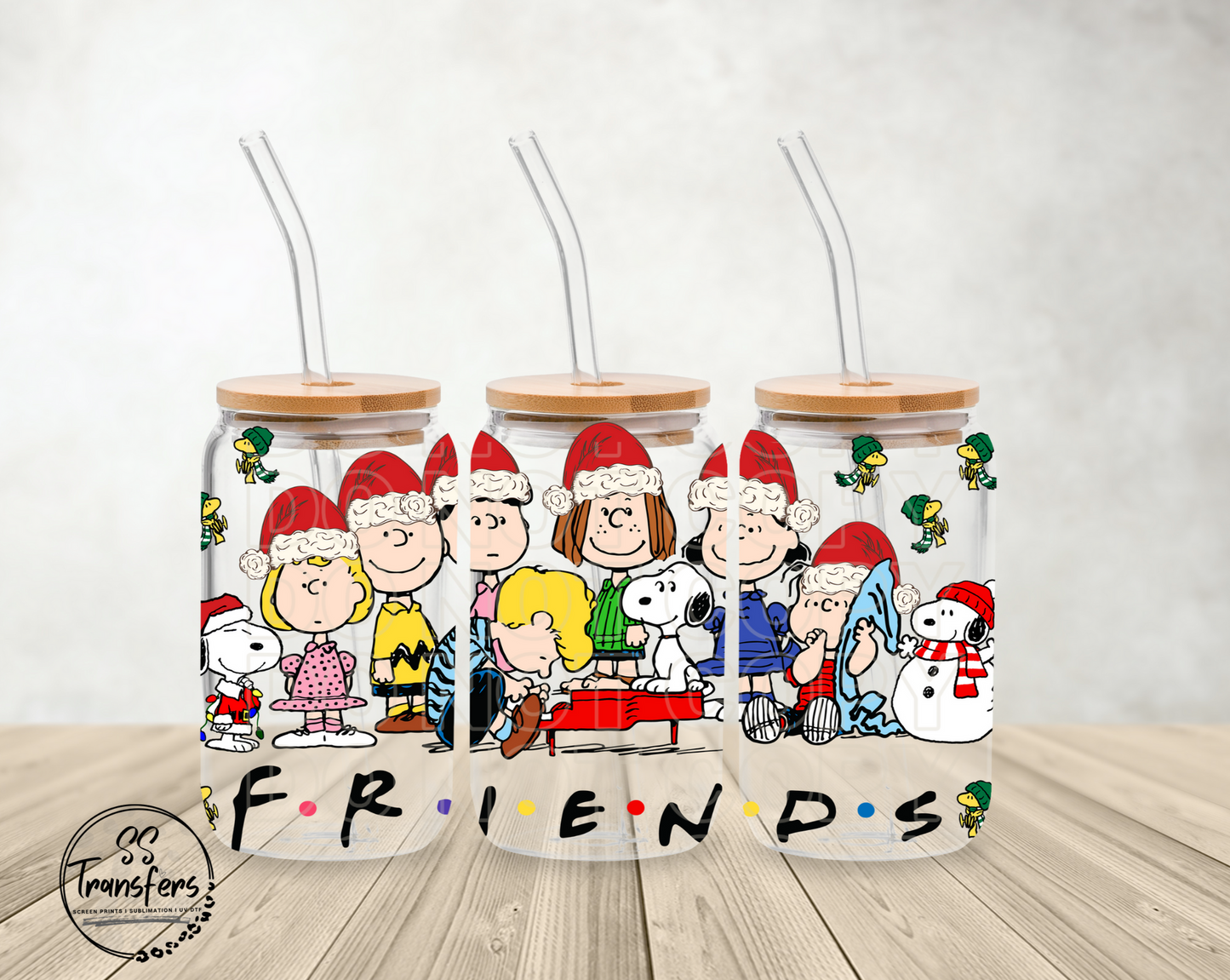 Peanut Friends Libbey UV Wrap