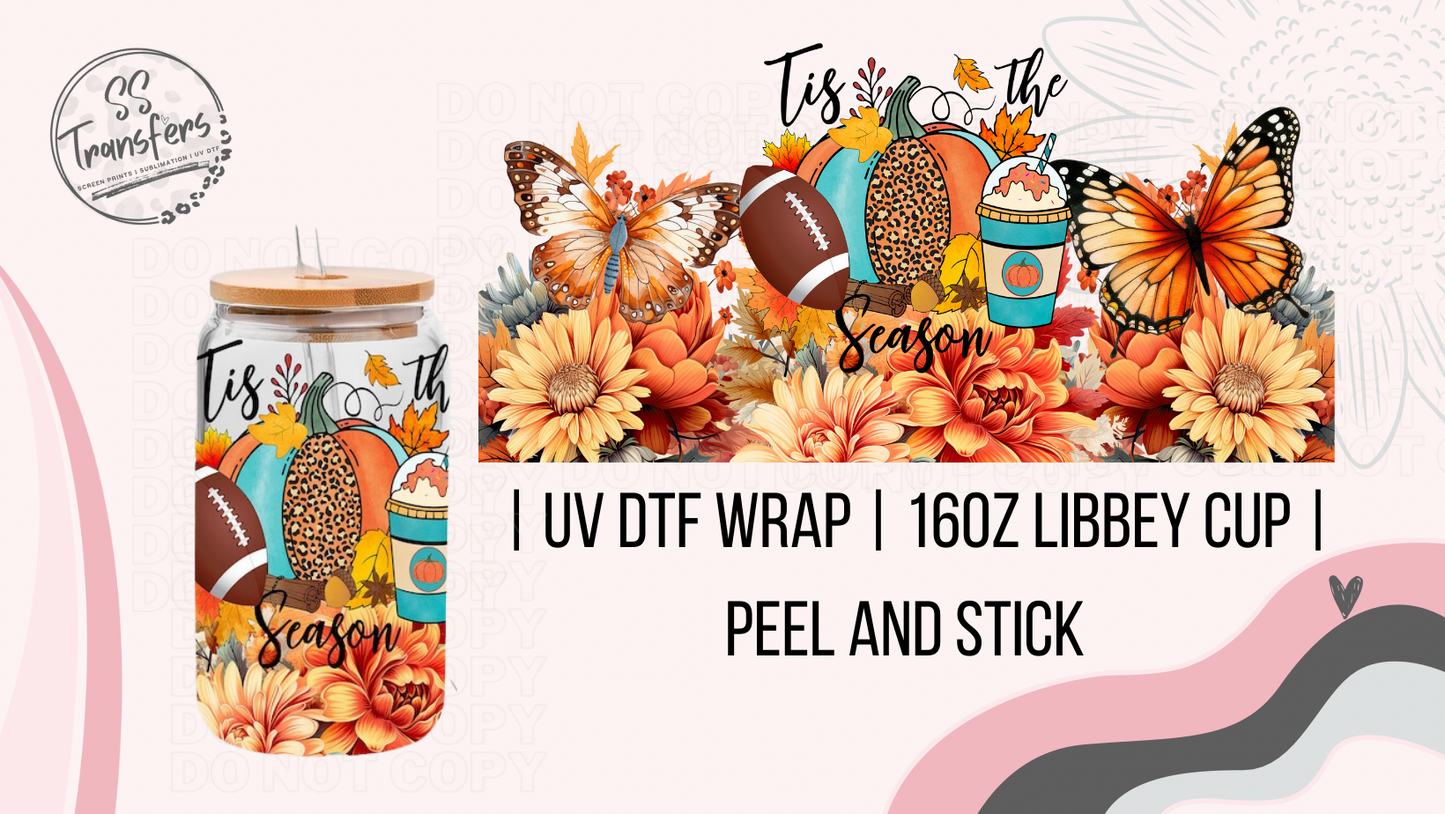 Tis' The Fall Season Libbey UV Wrap