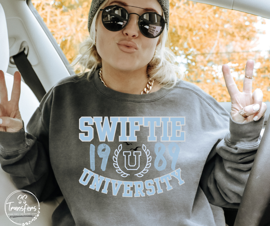 Swiftie University DTF Transfer