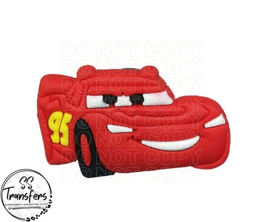 Red Car Straw Topper