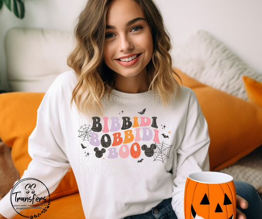 Bobbidi Boo (Adult and Kid Size) DTF Transfer